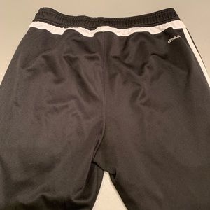 Black soccer warmups